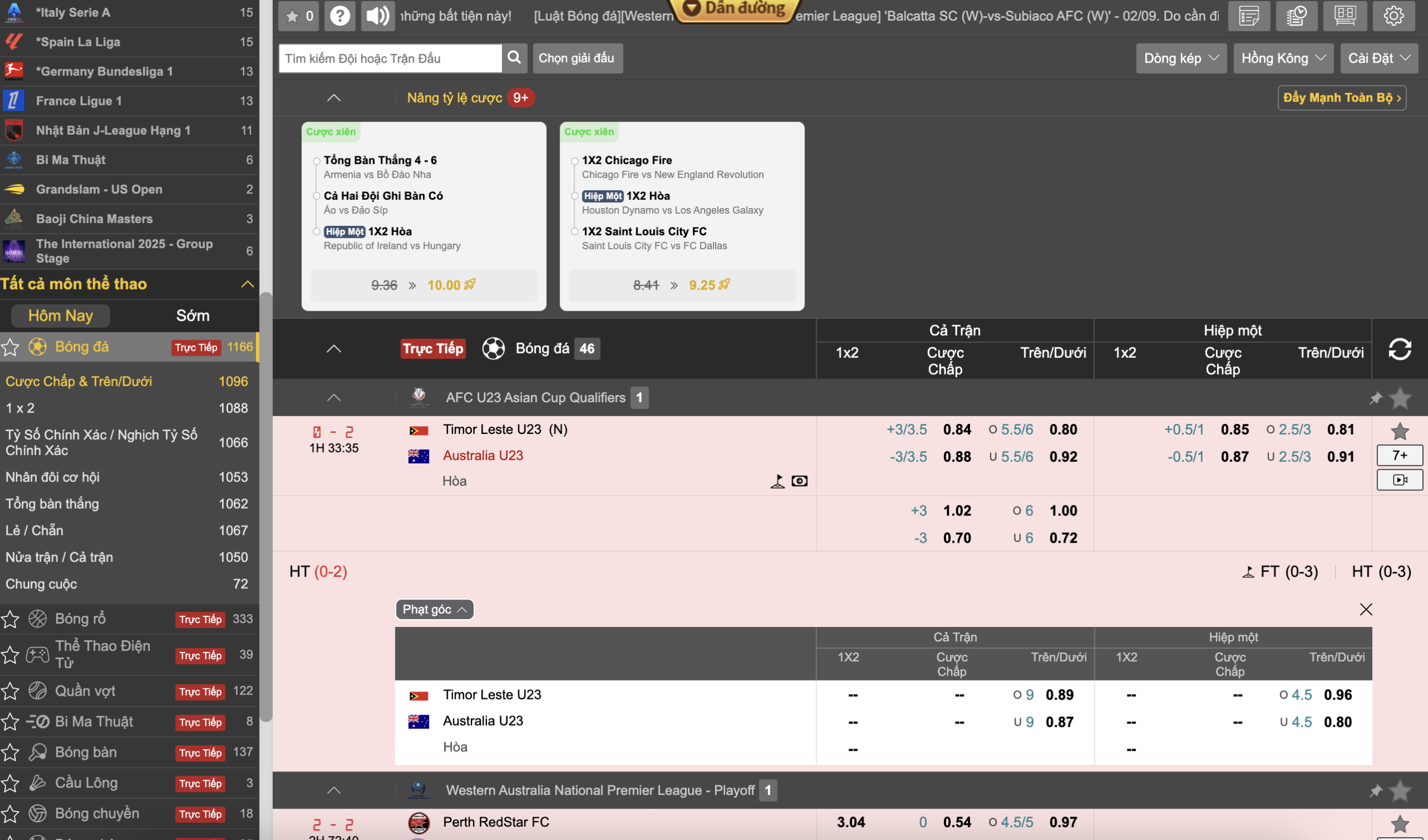 Cách tính điểm trong kèo thẻ phạt là gì?